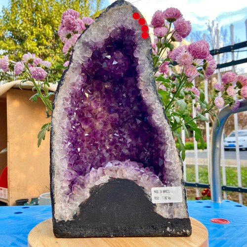 5lb natural amethyst geode - 17.5lb,