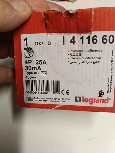 Legrand inter diff dx3 - legrand, id
