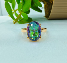 Bague pierre précieuse topaze