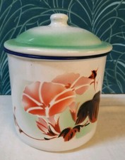 Vintage Pot à Anse En Tôle