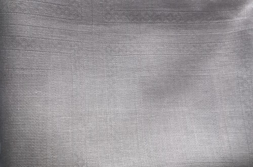 Coupon tissu lin broder - tissu,