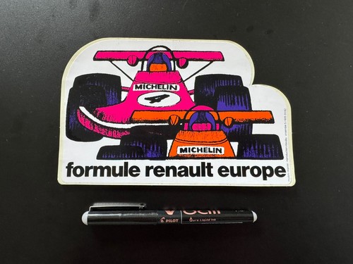 Autocollant formule renault - formule,