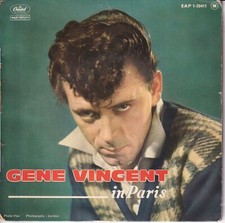 GENE VINCENT IN PARIS - FR EP