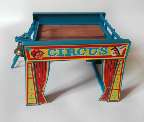 Playmobil cirque vintage bleu