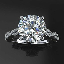 Bague de fiançailles en or