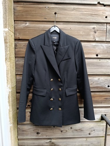 Veste tailleur noire double - tailleur,