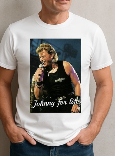 Shirt johnny hallyday - t-shirt, for