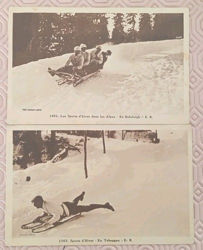 Cpa sports hiver - cpa, d'hiver