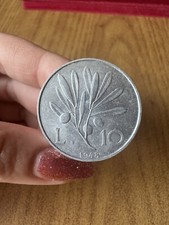 Monnaie Repubblica Italiana 10 Livres Olivier 1948 Pl