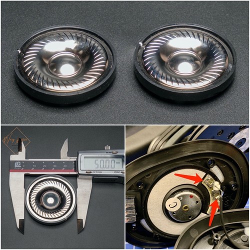 Hifi 50mm titanium diaphragm - titanium,