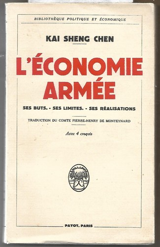 Economie armee kai sheng - (kai,