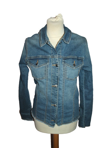 Veste jeans ajustee - ajustee, femme
