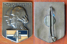 46° RI INFANTERIE, PLUTÔT MOURIR QUE FAILLIR - ABPD + POINCON