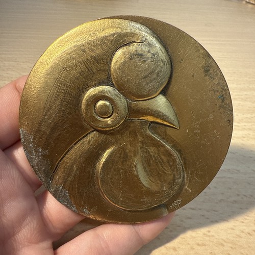 Médaille coq republique - médaille,