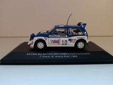 MG Metro 6R4 Computervision #10 RAC Rally 1985 Skid 1/43