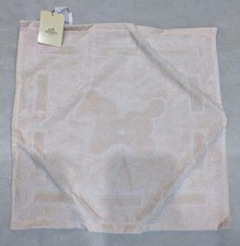 Serviette Hermes Rose Carré