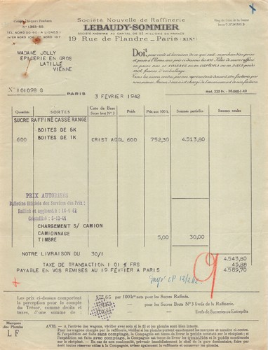 1942 societe nouvelle - nouvelle, de