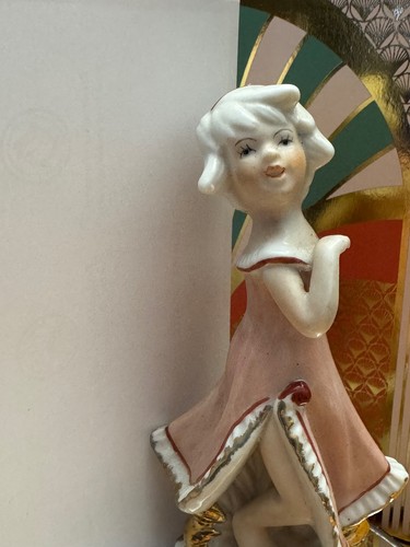 Vintage statue porcelaine - porcelaine,