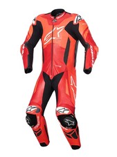 Alpinestars Gp Plus V4 Sprint 1tlg. Combinaison Cuir de Moto ( Rouge/Noir/Blanc