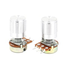 2pcs 10K Ohm linéaire Taper
