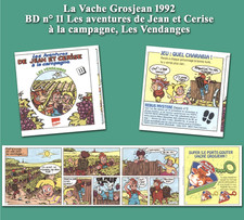 La Vache Grosjean 1992, BD n