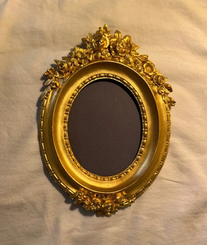 Cadre bronze doré - cadre, rocaille