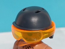 PLAYMOBIL CASQUE GRIS LUNETTES