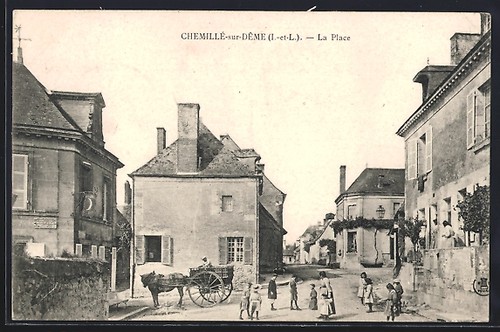 Cpa chemillé sur - cpa, la