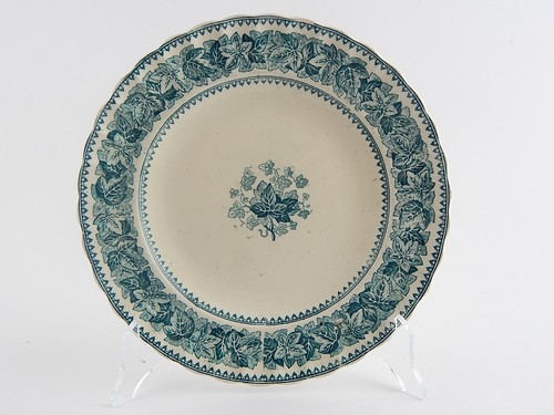 Antique assiette porcelaine - antique,