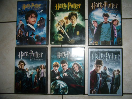 Lot dvd harry potter des - 8,