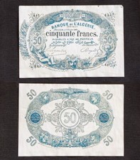 1880 - 50 Francs - Algérie