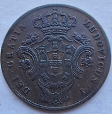 10 Reis Portugal Açores (Azores) 1865 - Luiz I *SEULEMENTE 350 000 EXEMPLAIRES*