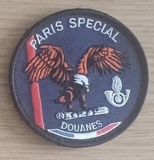 Écusson tissu douane