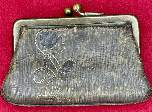 Petit porte monnaie ancien art - porte-monnaie,