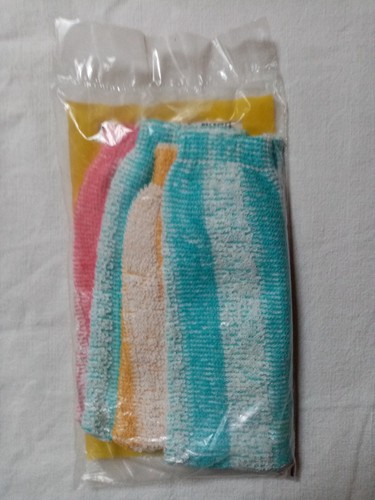 Gants toilette vintage - toilette,