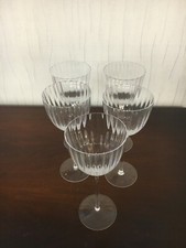 5 verres à vin rouge / eau en