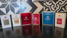 paquets de cigarettes vides