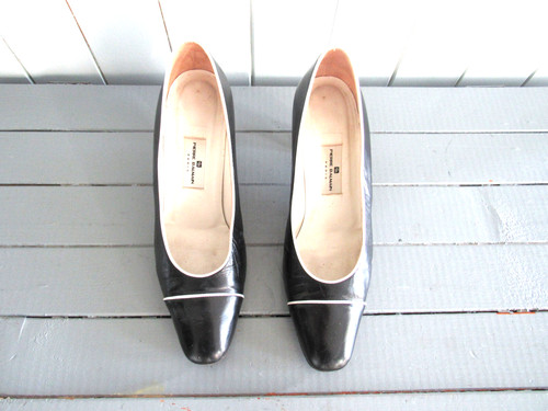Escarpins talons cuir - escarpins, en