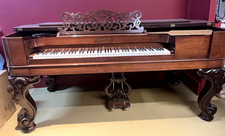 Steinway square piano fully - steinway,