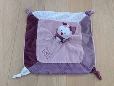 Doudou plat hibou sauthon - hibou,