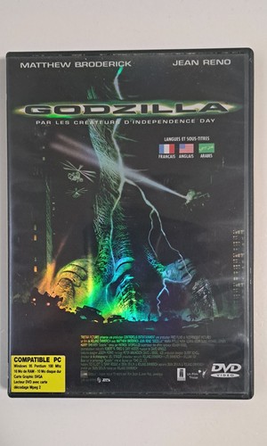 Dvd godzilla - (1998), **