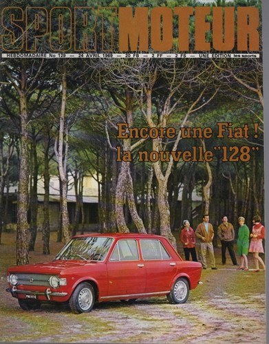 Sport moteur 129 1969 fiat - moteur,