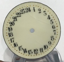 CADRAN DE MONTRE GOUSSET 24 HEURES @ DIAL POCKET WATCH @ MONTRE DE MINEURS @ TOP