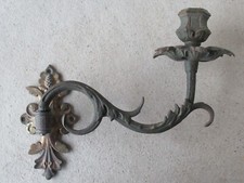  Applique ancienne en fonte et attache en bronze doré , XIXème siècle