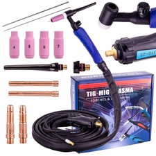 Torche de soudage TIG LIFT FLEX 4 m – Vanne – Tête flexible – Connecteur 9mm