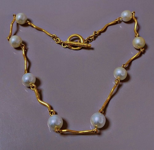 Vintage collier biche bere - collier,