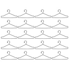  20 Pcs Cintre Pour Vêtements