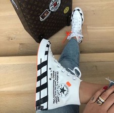 Converse Chuck Taylor All Star 70 Hi Off-White  Version Emblématique 37.5 .TBE