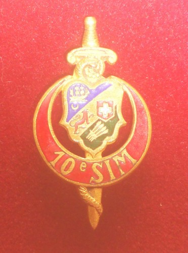 Insigne 10ème section - insigne,