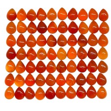 70 Pcs De Carnelian Naturel